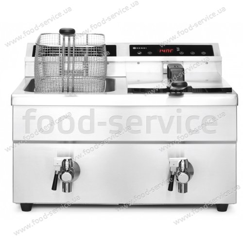 Фритюрница индукционная Kitchen Line 2х8л Hendi 215029